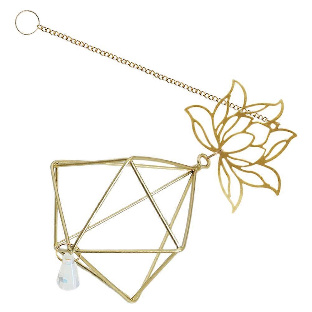 Crystal Adornment Window Sun Catcher Pendant All Match Style Direct Sunlight Areas Decorative 1Pack