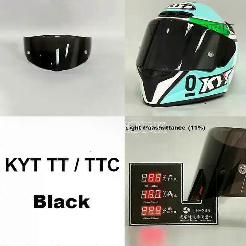 Motorcycle Helmet Visor Suitable for KYT TT COURSE Motorcycle Helmet Shield Windshield Sunscreen TTC Helmets Accessories High Strength