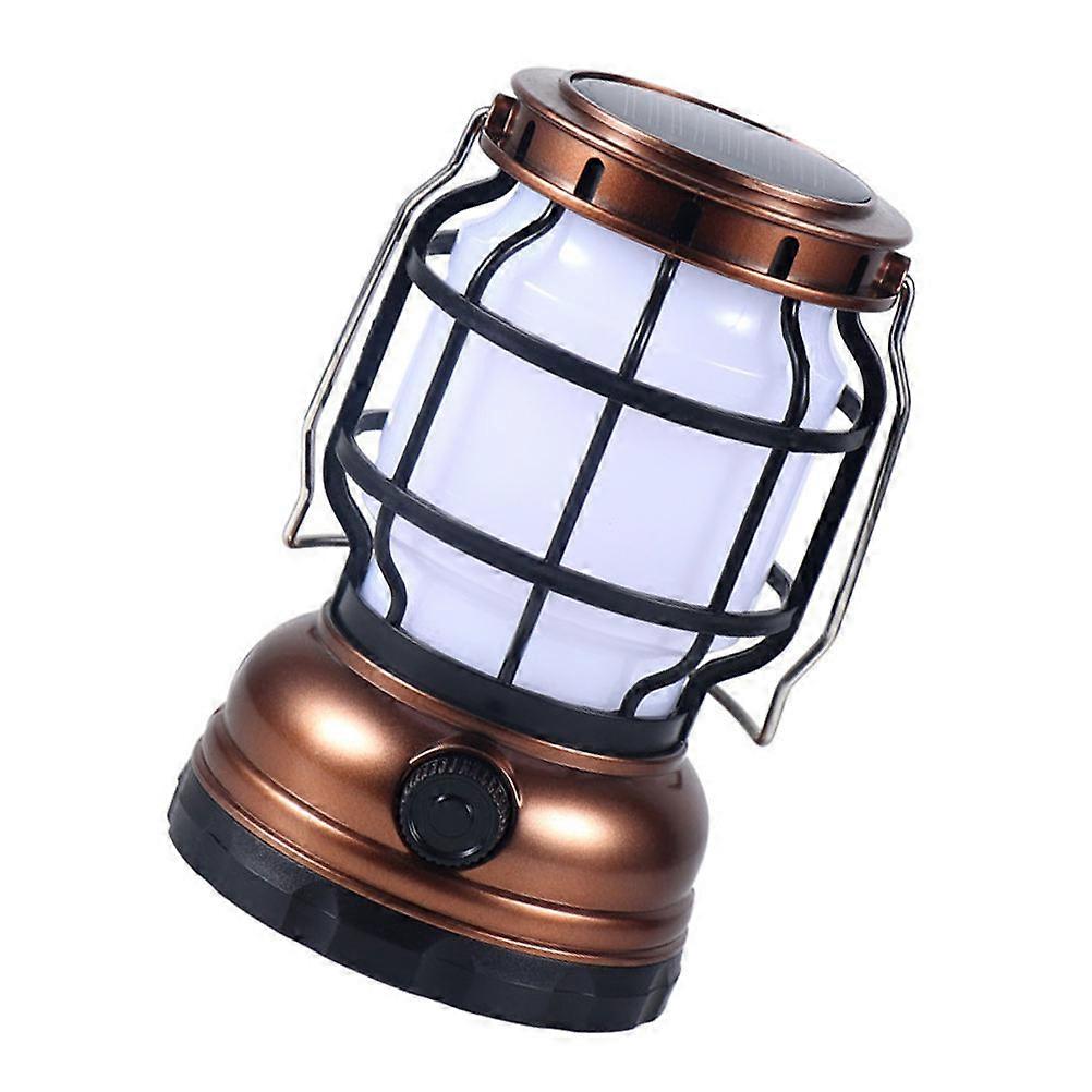 Adjustable Brightness Portable Tent Lamp Abs Material For Fishing And Emergency Use 16.5x10x10cm 1 Set