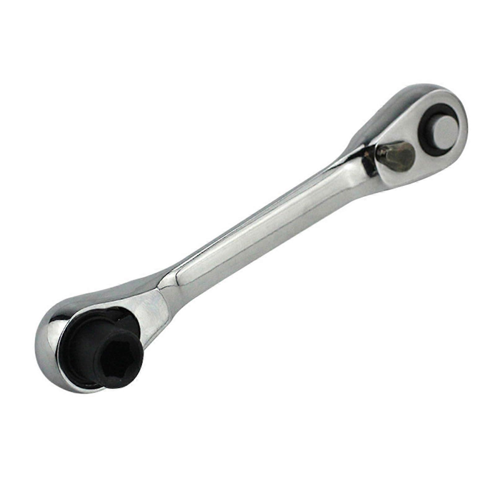 ratchet wrench set, double head, two directions, 72 teeth, 1/4 inch, rustproof, tool for car repair projects