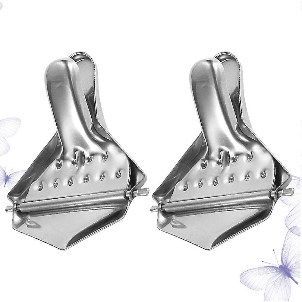 Citrus Squeezer Manual Stainless Steel Lemon Juicer For Home Use 2Pcs