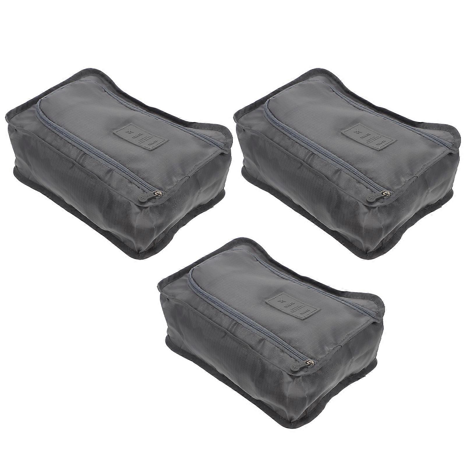 Here's a refined and professional product description based on your input:
**3 Pack Travel Shoe Bags – Zippered Shoe Organizers for Sneakers,
