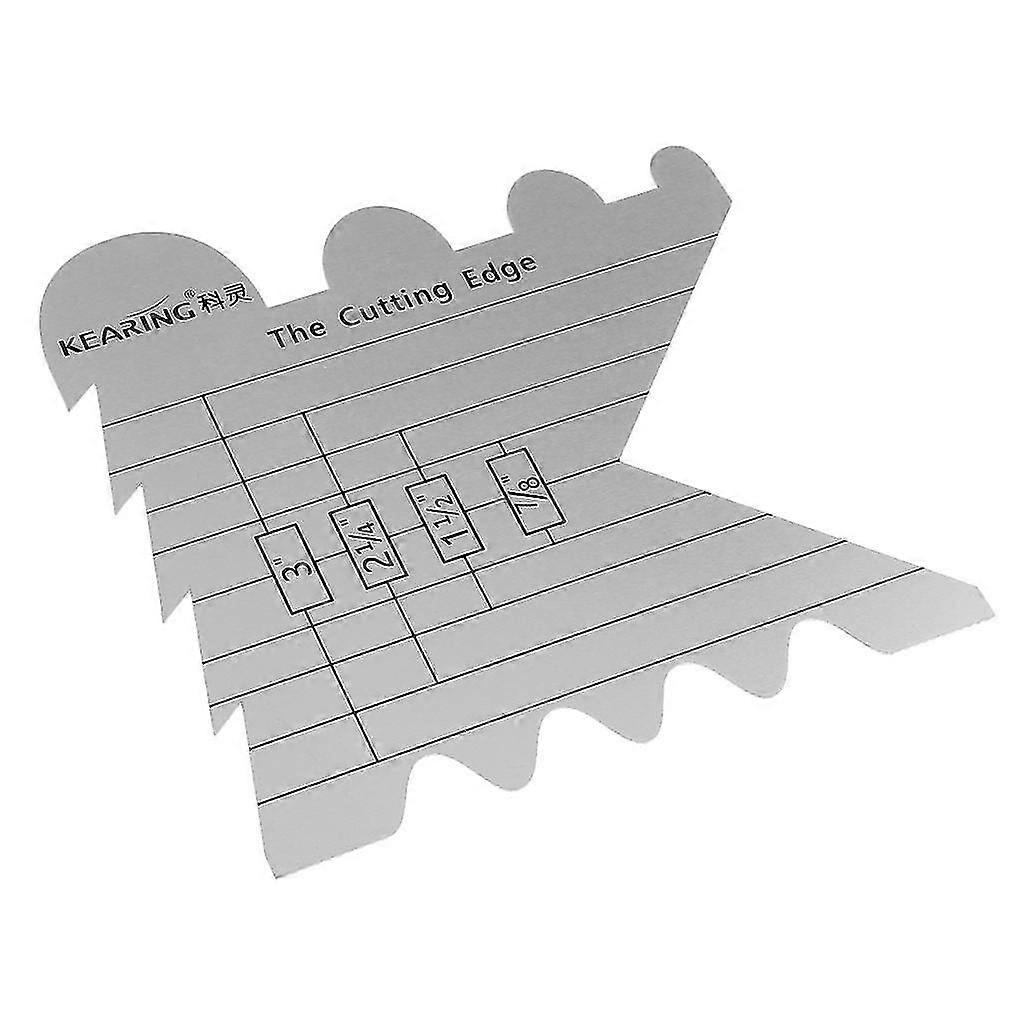 Stainless Steel Cutting Edge Ruler for Cutting and Sealing Ribbon Tool