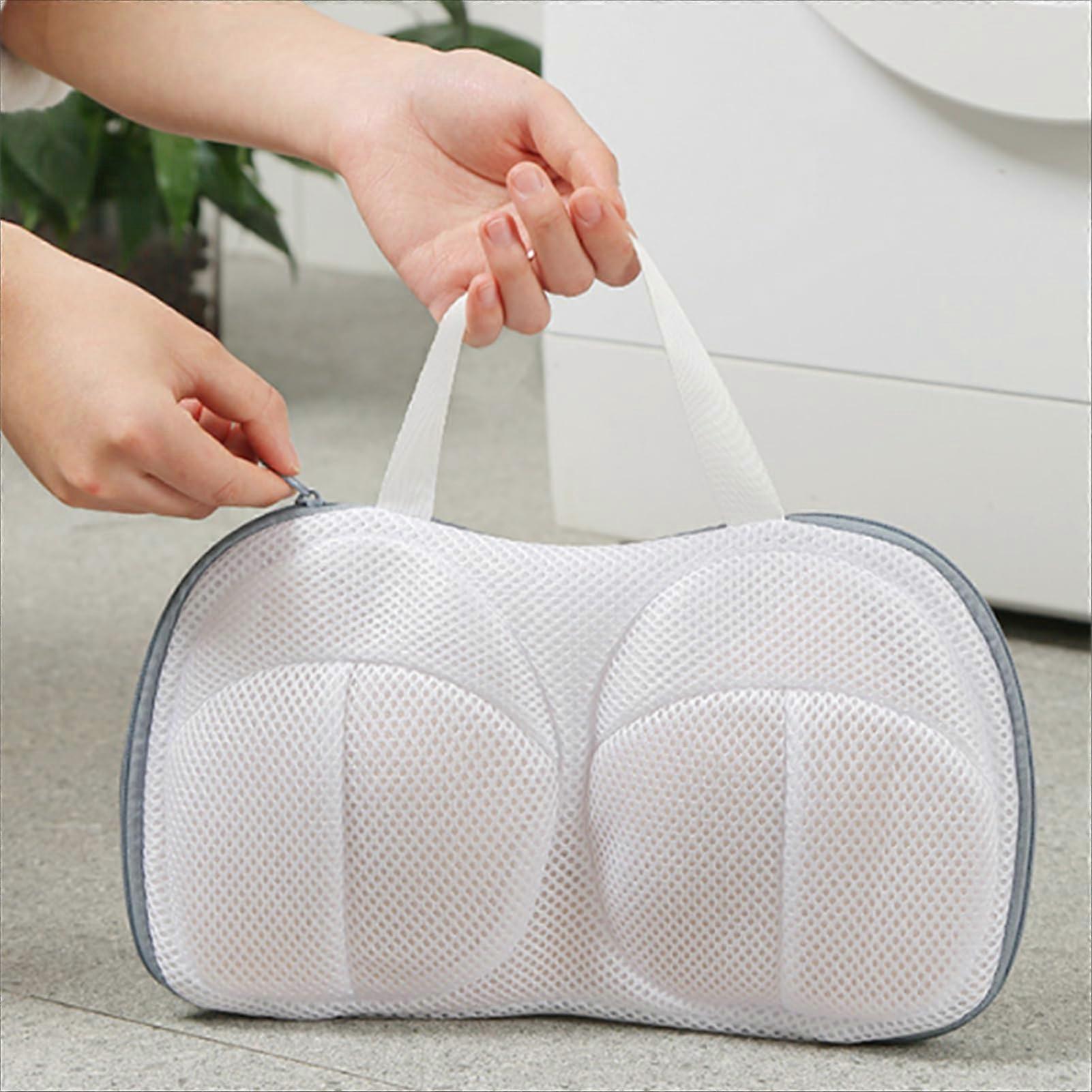 Bra Washing Net For Washing Machine Delicates Protection Bag (Gray)