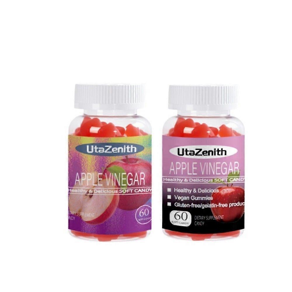 UtaZenith Apple Cider Vinegar Gummies, 2 per day, Health Supplement, Combination Pack