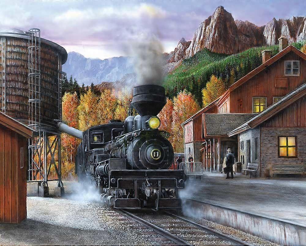 Mountain Express Puzzle 1000 dílků Styl 54