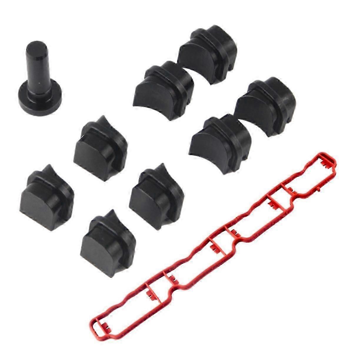06F133201P Intake Manifold Runner Flap Delete Gasket Swirl Valve Assembly for Seat EA113 2.0 TFSI -021 A Boris