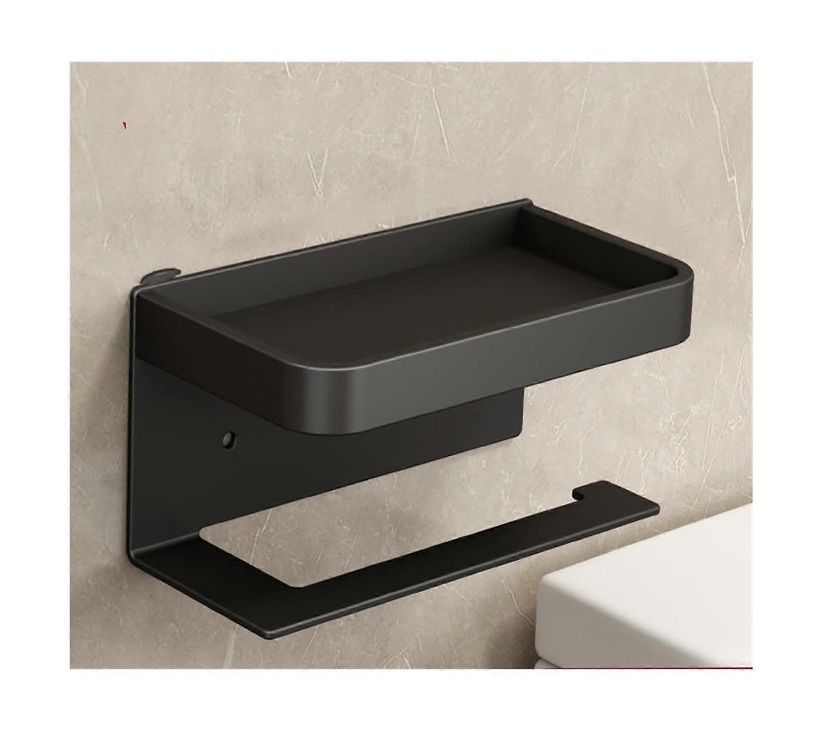 Thickened Toilet Paper Holder, Paper Towel Dispenser, Practical Paper Towel Holder, SpaceSaving Aluminum Paper Towel Holder,