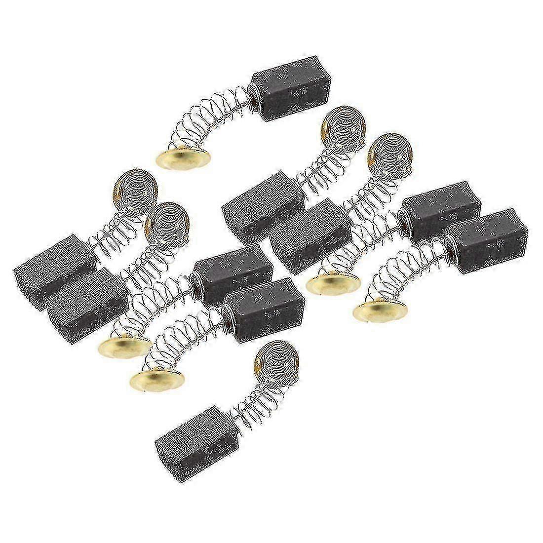 10 Pair 6.5 X 7.5 X 13mm Power Tool Carbon Brushes 999021 Suitable for Certain Brands