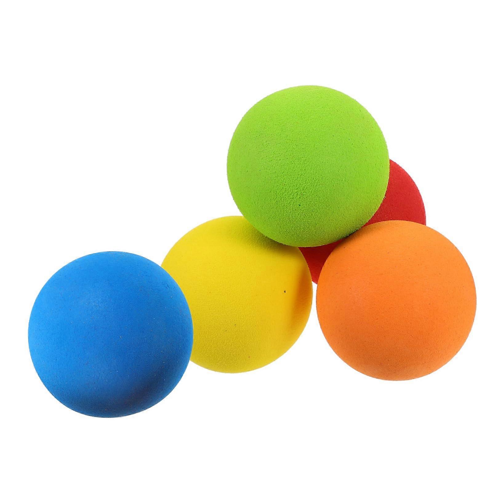 Golf Practice Ball 5 Pack EVA Soft Colorful Backyard Golf Training Ball