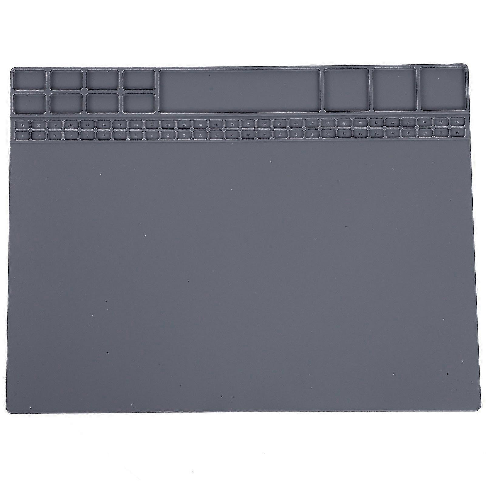 Magnetic Silicone Heat Resistant Repair Mat for Computer and Phone Soldering Station 405x305x8mm