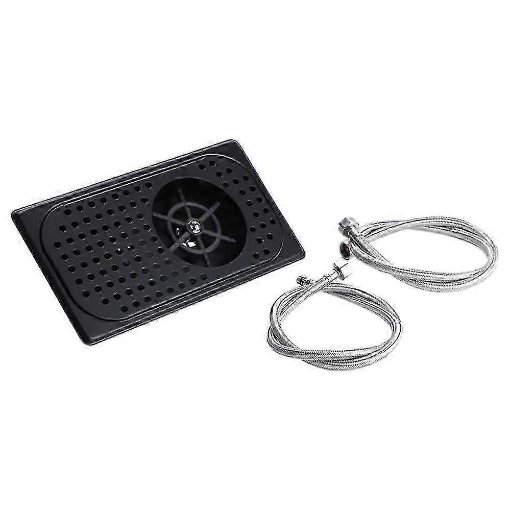 Stainless Steel Bar Glass Rinser for Sink, Cup Washer Spray Rinser for Hotels and Cafes