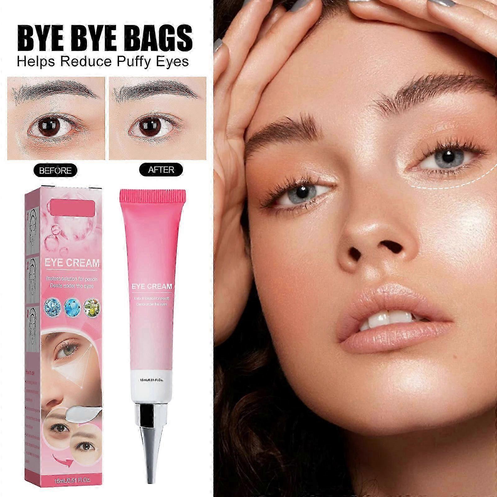 Instant Under Eye Cream, Remove Under Eye Bags Instantly, Anti-Wrinkle Eye Cream, Helps To Instantly Reduce The Puffy Eye Look