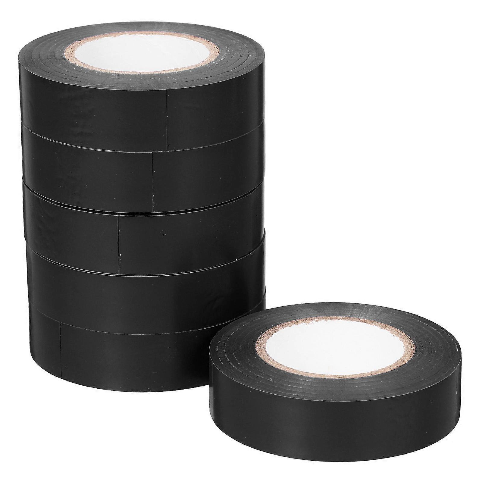 High Temperature Electrical Tape Commercial Use PVC Material Insulating 6Pcs
