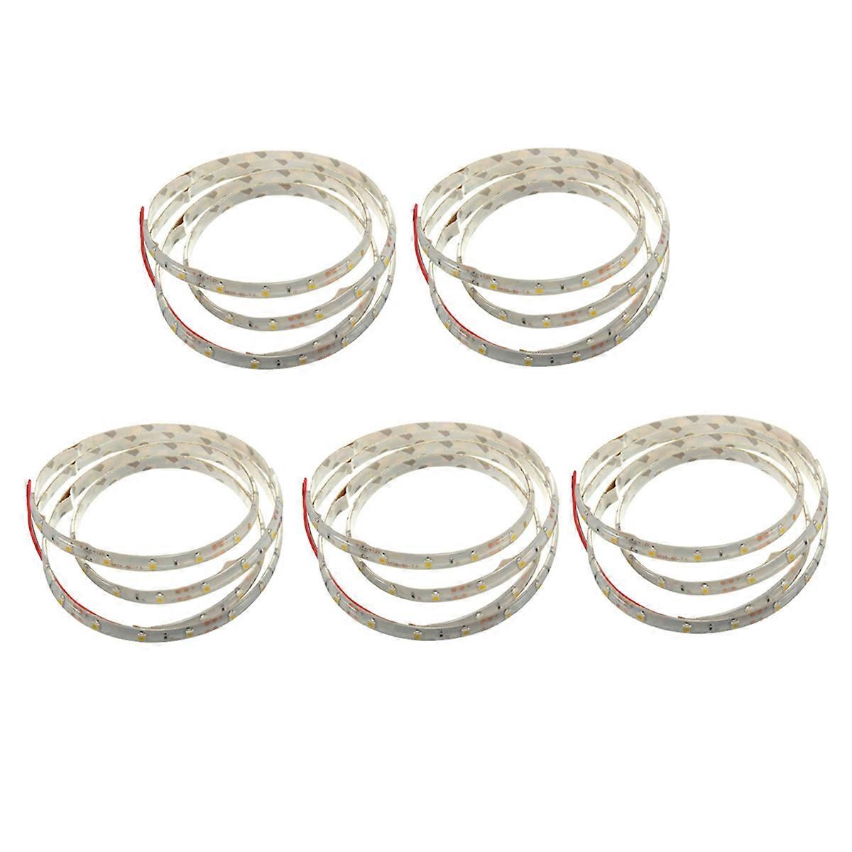 1M 60-3528 SMD etanche LED Strip Lumineuse DC12V(Blanc Chaud)