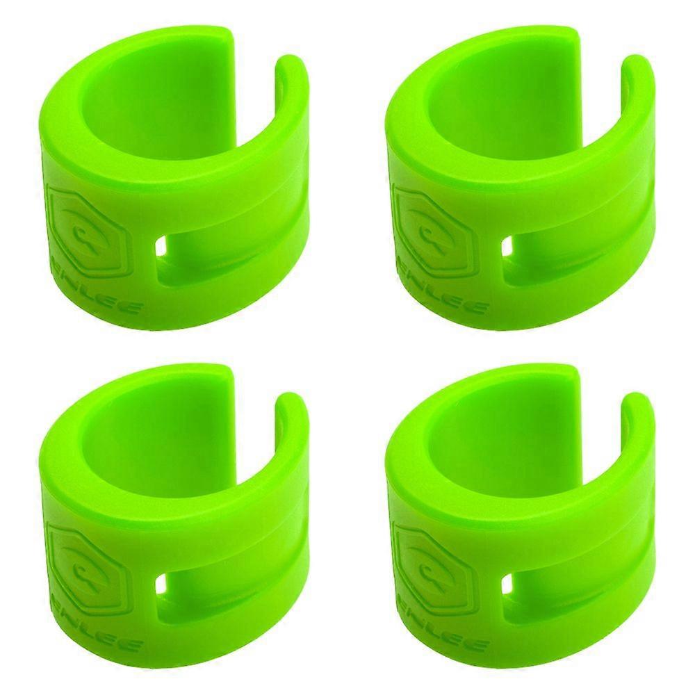 4 PCS Bicycle Frame Protector Chainstay Protector Bicycle Chain Stay Guards For CycleYMQX)