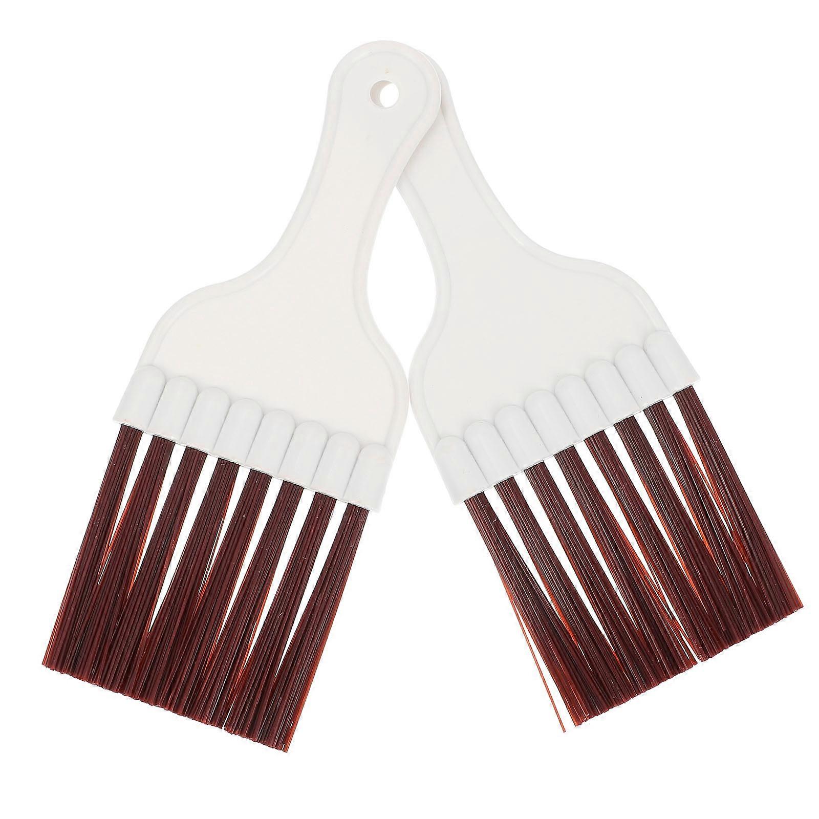Cleaning Air Conditioner Condenser Fin Brush 2Pcs for Coil Maintenance