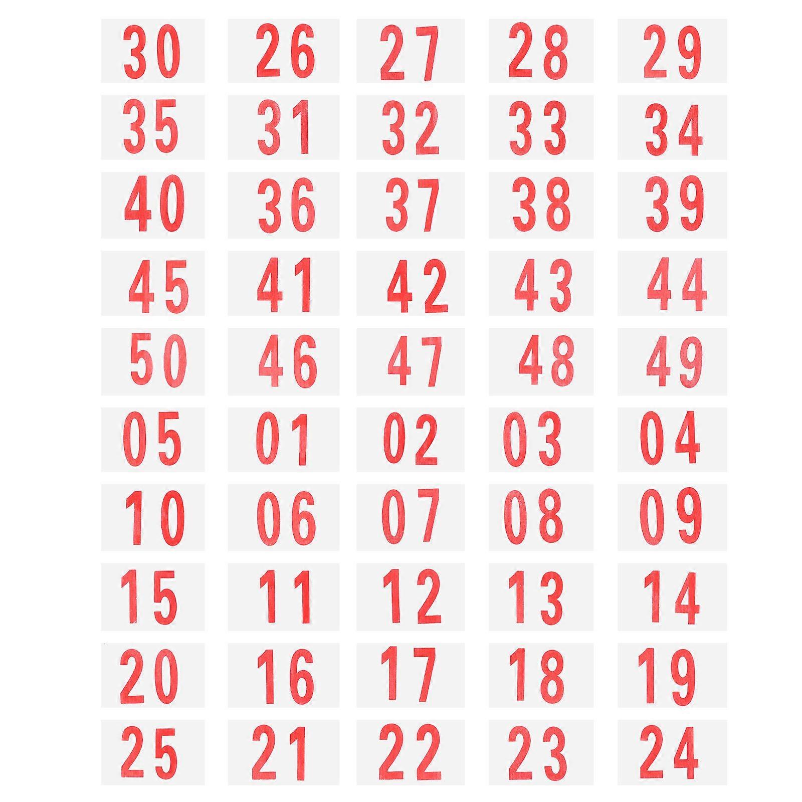 Number Display Bibs with Safety Pins for Sports Events – Durable Running Numbers for Competitions and Races, Includes Bibs and Pins for Easy