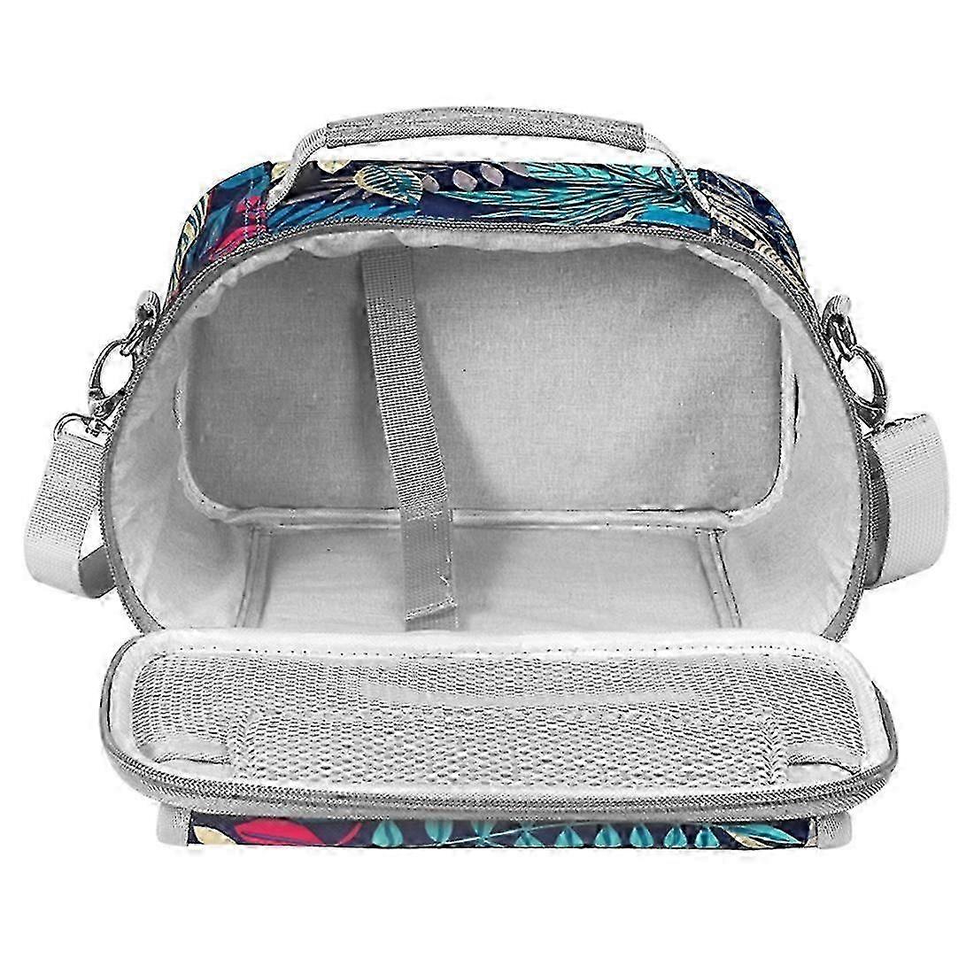 Protective Case for Machine & Accessories Portable Storage Bag Carrying Case(Printing) js