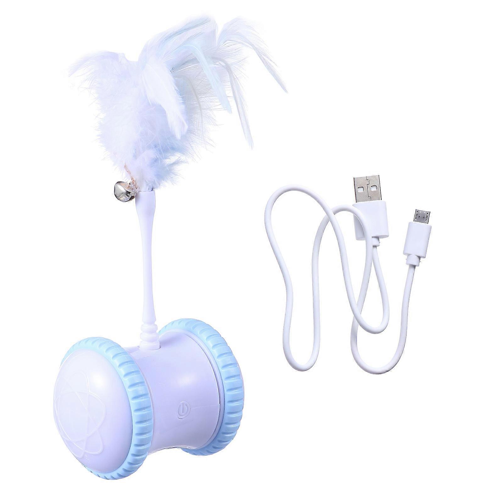 Indoor Cat Toys Automatic Self Play Toy Interactive Play For Bored Cats 20x8.5x6.2cm 1Pack