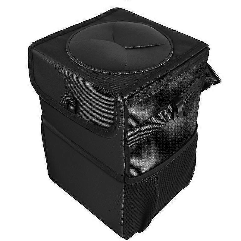 Car trash can multifunctional foldable storage box car storage box