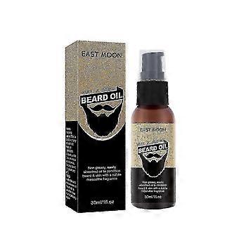 2025 Beard Oil, Men's Facial Sideburns Styling Moisturizing Black Dense Treatment Oil