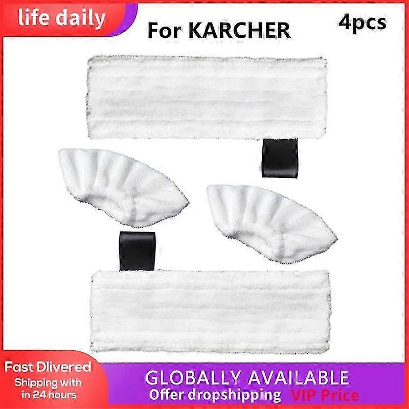 AURA Tampons de nettoyage + housses en tissu pour KARCHER EASYFIX SC1 SC2 SC3 SC4 SC5 Nettoyeur vape