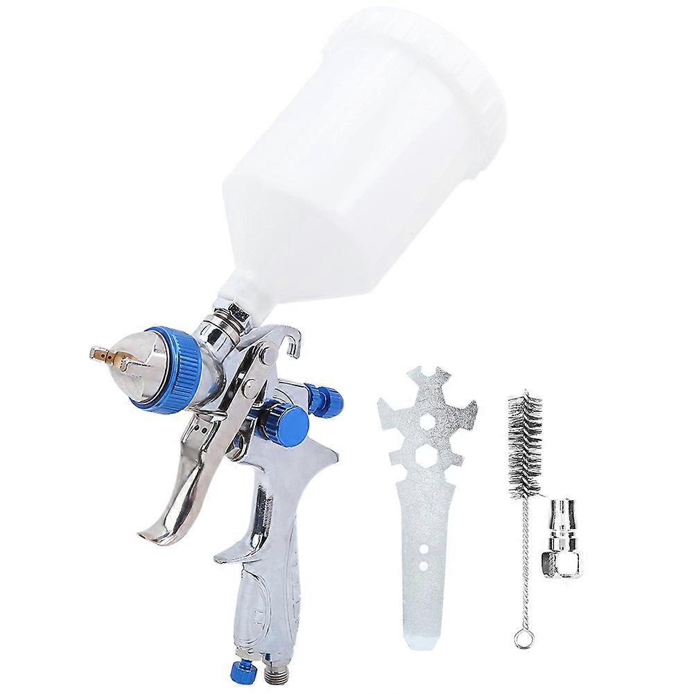 Professional Gravity Feed HVLP Car Paint Spray Gun with 1.4mm Nozzle 600ml Cup