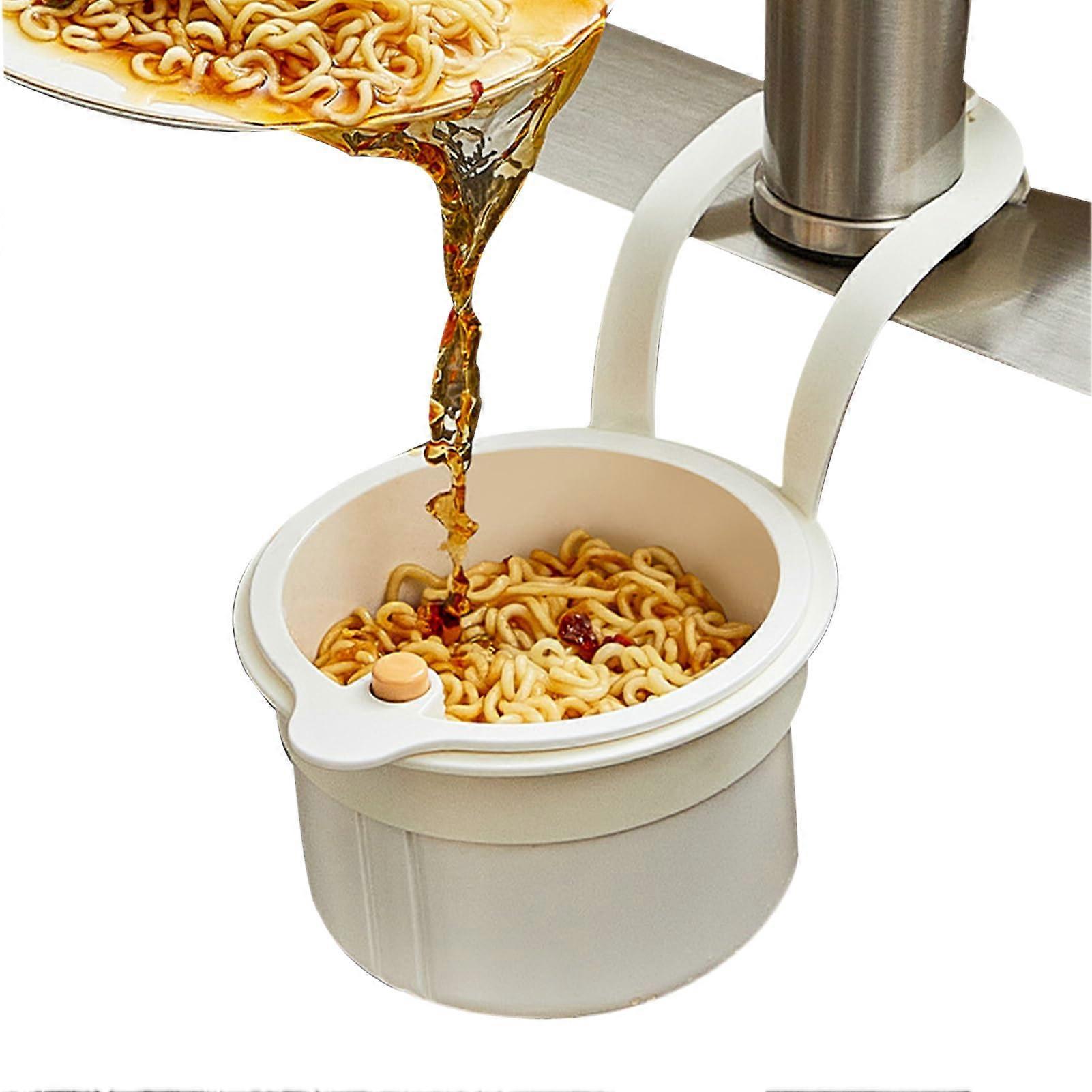 Drain basket for kitchen sink – Filter basket for sink Filter against waste with mesh for washing fruits and vegetables