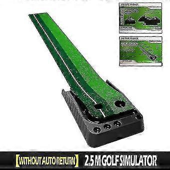 Indoor Golf Putting Green Portable Mat Mini Golf Practice Training Aid, Games And Gifts With Auto Re