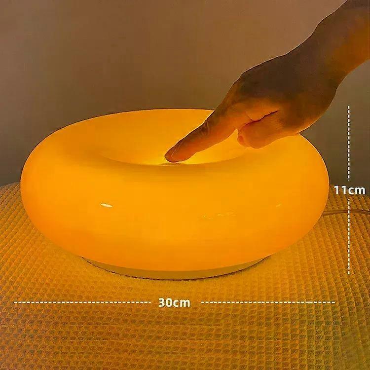 מנורת קיר סופגניות מודרניות רטרו סלון חדר שינה אורות ליד המיטה אווירה מסעדה שולחן עבודה פמוט תאורה מגע מקורה