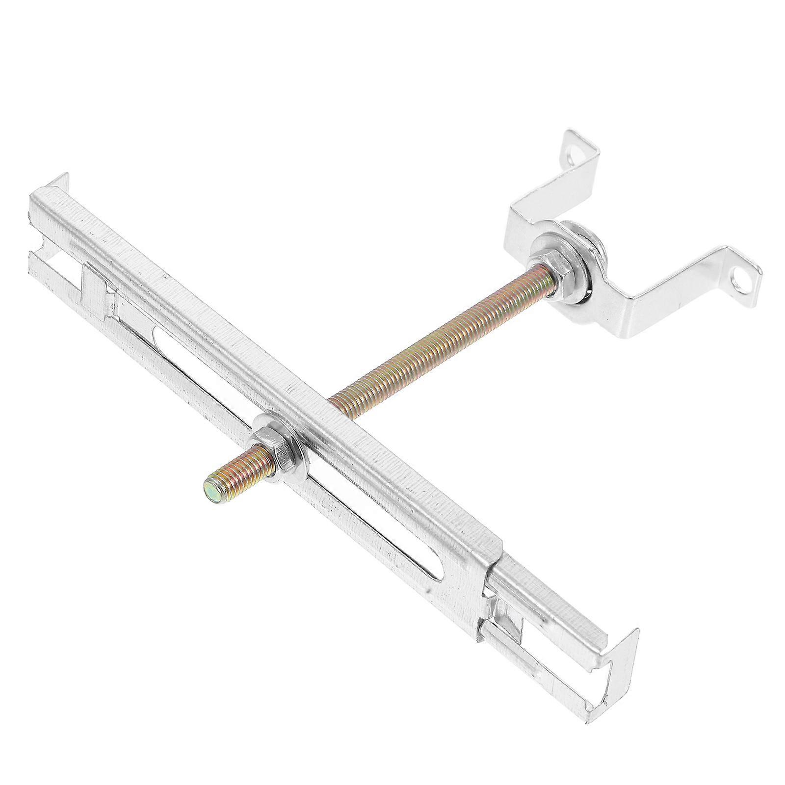 Adjustable Light Mounting Brackets for Ceiling Lights Silver Iron Easy Installation Precision Design