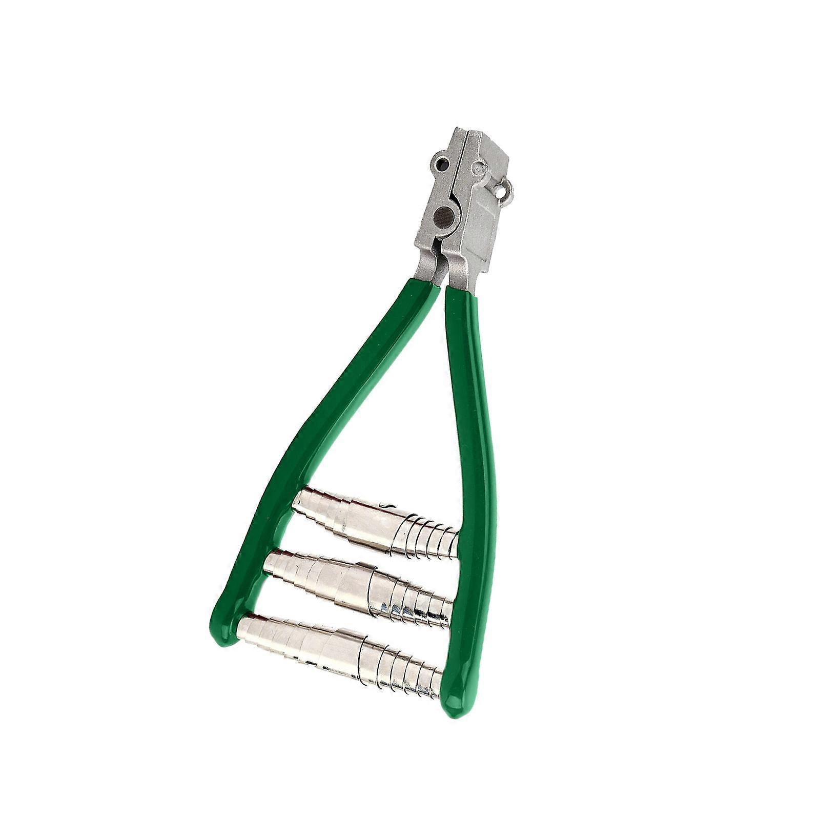 3/4 Spring Clamping Tool Hand Pulled Starting Clamp Tennis Racket String Machine Badminton Stringing Clamp Easy to Use  Green