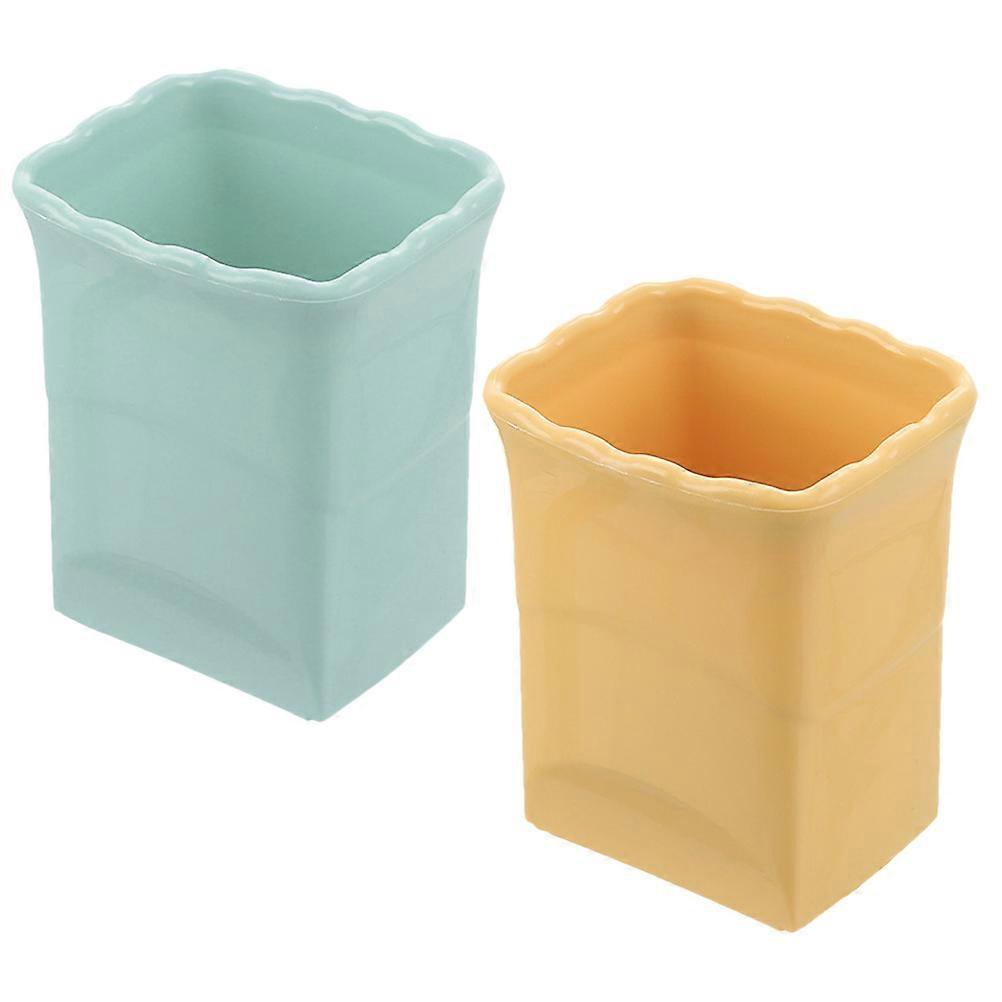 كوب فواكه للمطبخ مصنوع من الفولاذ المقاوم للصدأ والبلاستيك آمن لون متنوع صغير الحجم