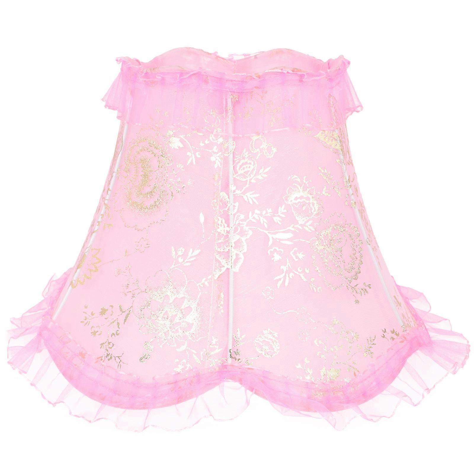 Cloth Drum Lamp Shade E27 Base Compatibility Dining Room 25.5x20cm 1Pcs