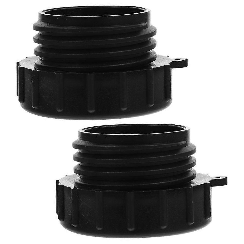 2Pcs IBC Tote Adapter Fittings for Tank Valve Hose and Water Tank Connector Garden Hose Compatible