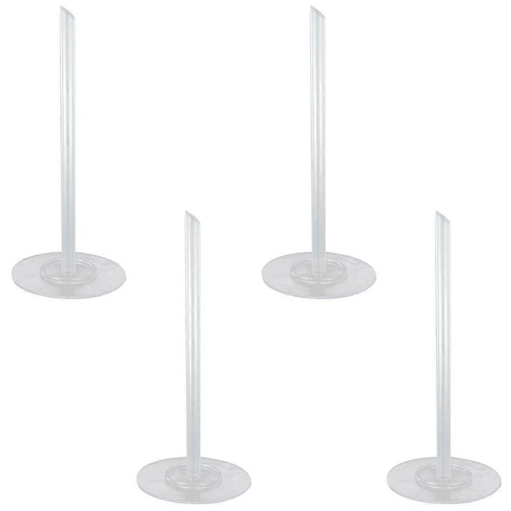 White Cake Support Racks for Display Stable and 4 Pieces