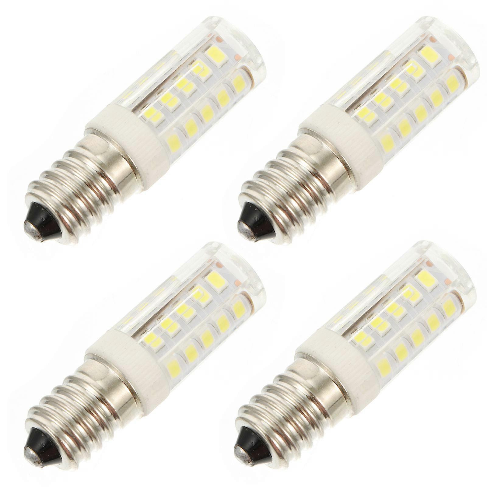 Sewing Machine Bulb E14 Freezer Light Bulb Replacement Small Screw Fridge Bulb 4Set