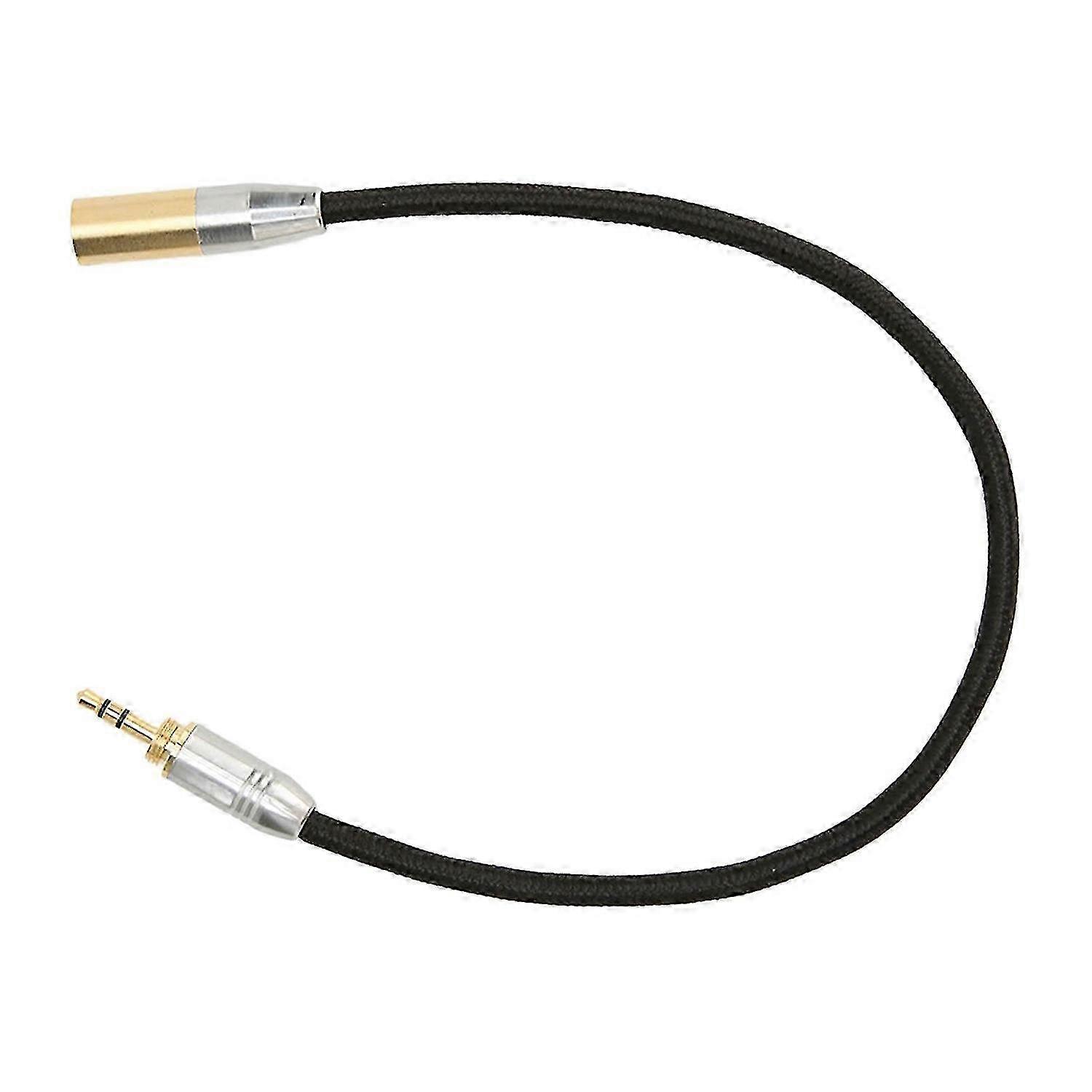 3,5-mm-auf-Mini-XLR-Adapter in Studioqualität für den Mikrofonanschluss