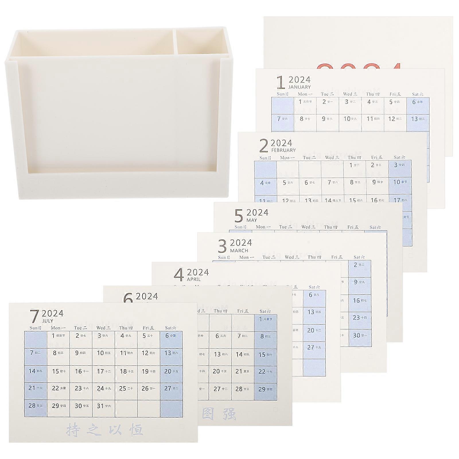 Pencil Holder Desktop Storage Solution For Office Supplies With ABS Material Ideal For Study Room 1Set