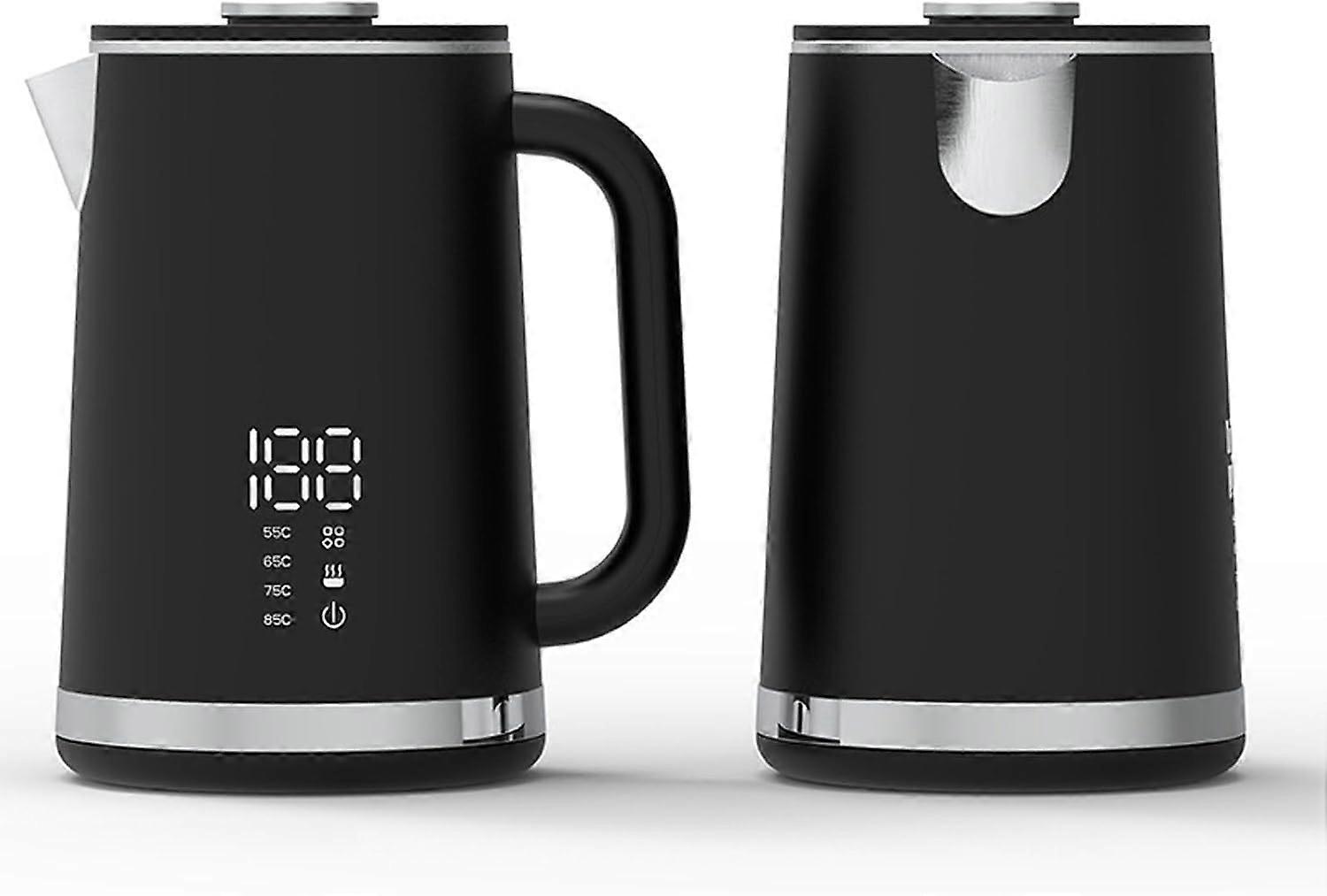 Electric Kettle 1500W Fast Boiling Multistage With Temperature Control, 1.7 L Capacity, 304 Stainles