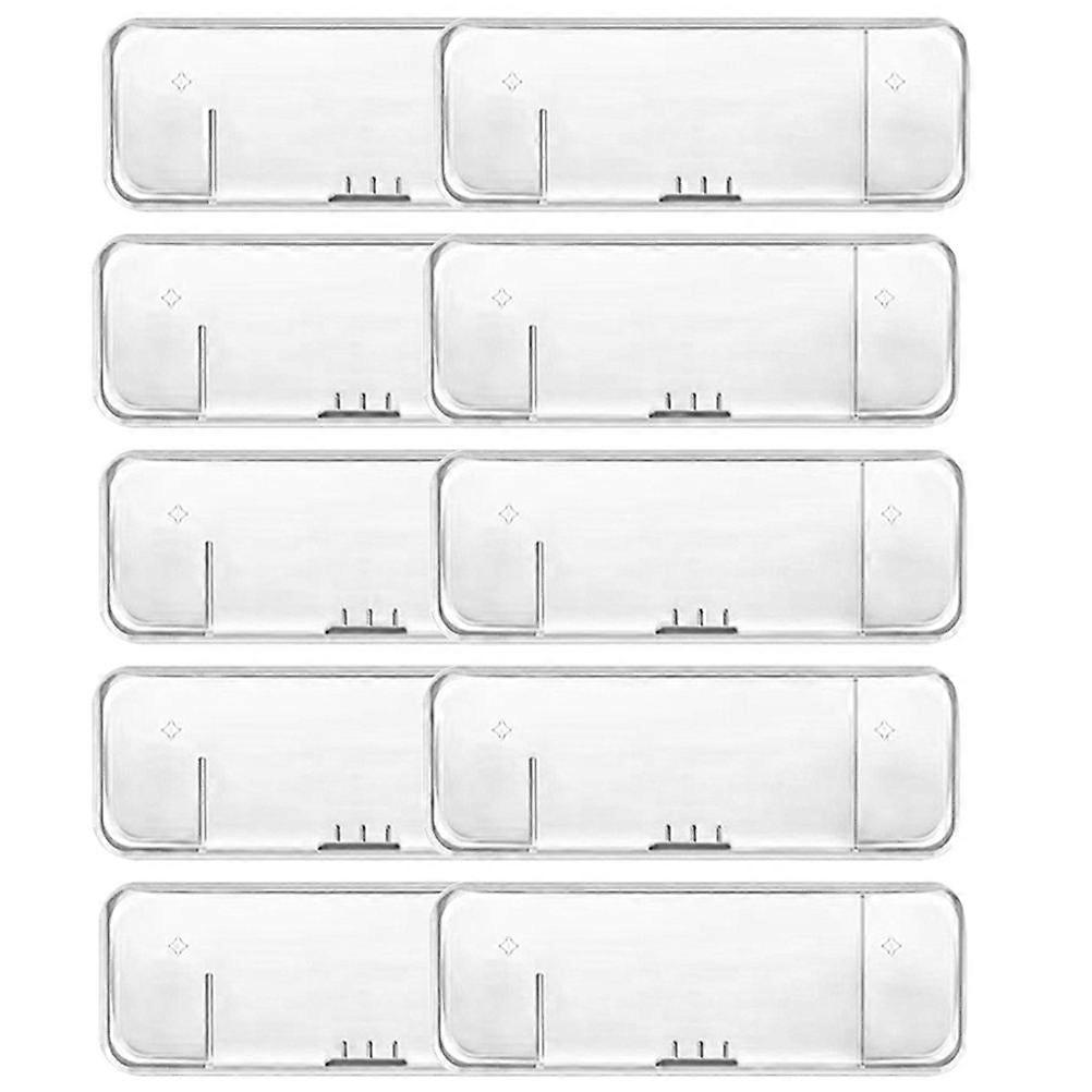 Portable Case for Storage Transparent Plastic Container Lightweight and Compact Small Size