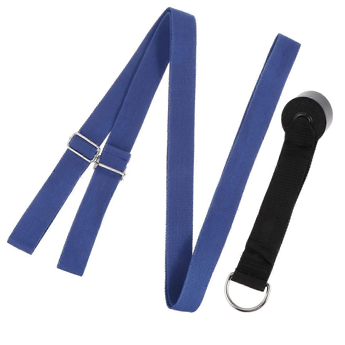 1 Pc Elastic Ballet Foot Stretch Band for Back Shoulder Flexibility Gymnastic Yoga Training Ballet Dance Resistance Band Blue