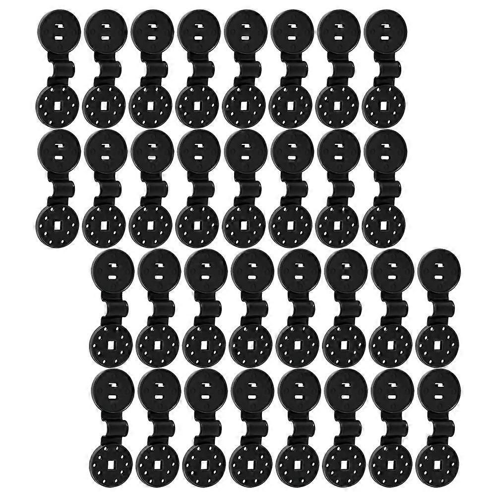 80 Pack Durable Plastic Shade Cloth Clips for Garden Netting, Outdoor Fabric Fastening, Lightweight & Easy to Install for Sunshade and Mesh