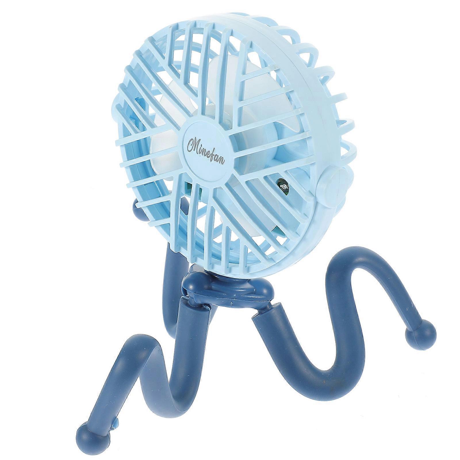 USB Powered Fan For Crib 1Set Flexible Tripod Design For Children In Travel