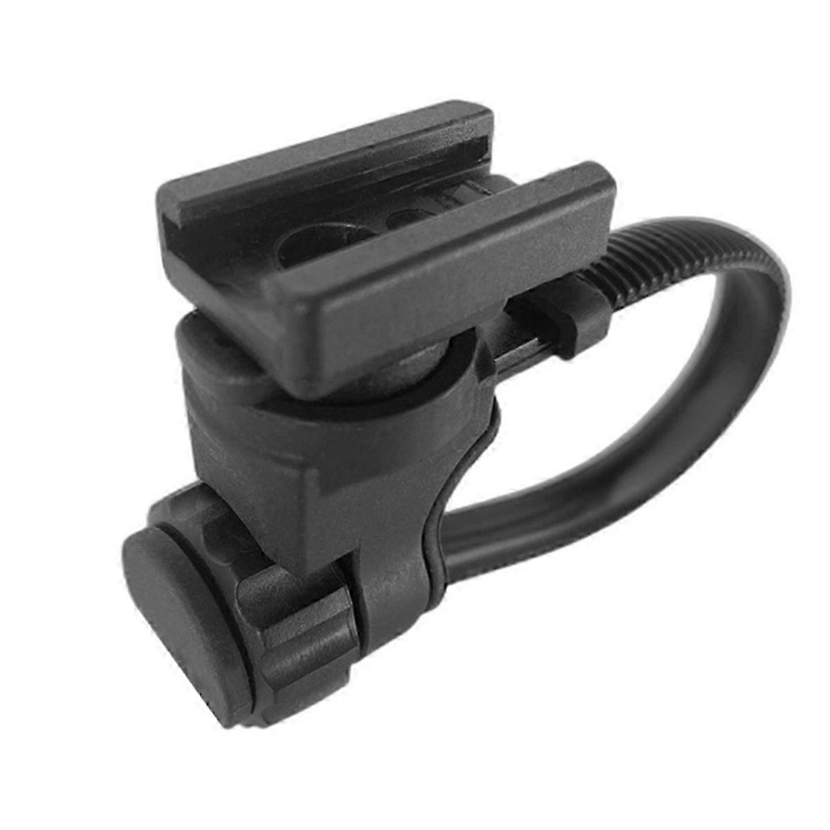 Bicycle front lamp for night riding with durable holder