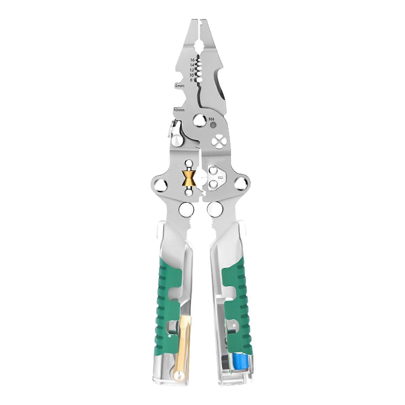 Electric Wire Stripper and Cutter Tool, Efficient Wire Cutting and Stripping for Home Maintenance, Smooth Functionality