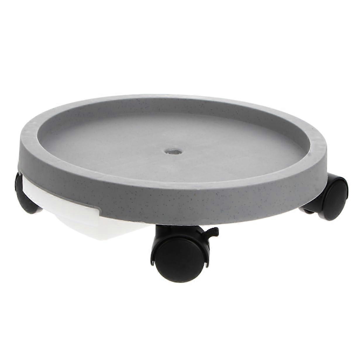 Movable Flower Pot Trolley with Water Catch Tray, Outer Diameter, Durable Material for Plant Care and Surfaces