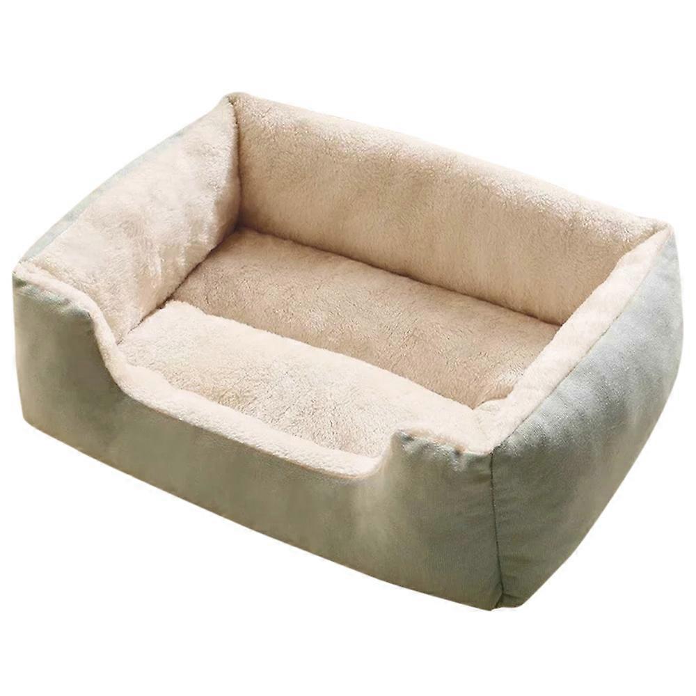 Rectangle Cat Dog Bed Indoor Machine Washable Sleeping Sofa