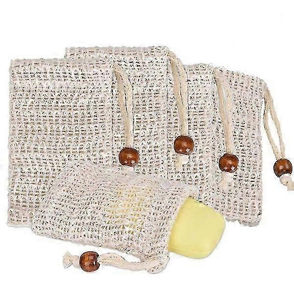 Soap Saver Bag (5-Pack) for Scraps, Saving Soaps, and Foaming